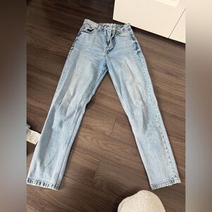 Zara Light Blue mom Jeans